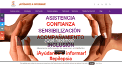 Desktop Screenshot of amepilepsia.org